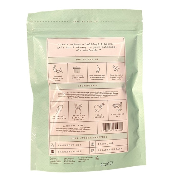 Frank Bodt Coconut Coffee Scrub 7 OZ - Picture 9 of 9